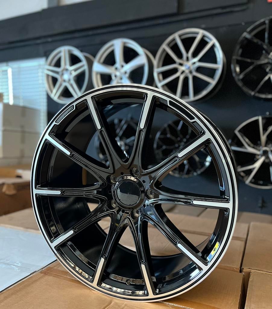 22 inch brabus look velgen 5x130 Mercedes g500 g55 g63 g800, Nieuw, Overige maten, Ophalen of Verzenden, Personenwagen