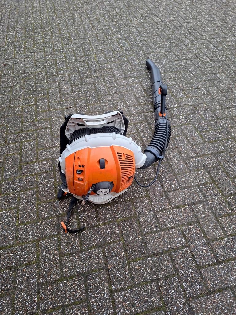 Stihl br600 bladblazer, Tuin en Terras, Bladblazers, Ophalen, Gebruikt, Benzine