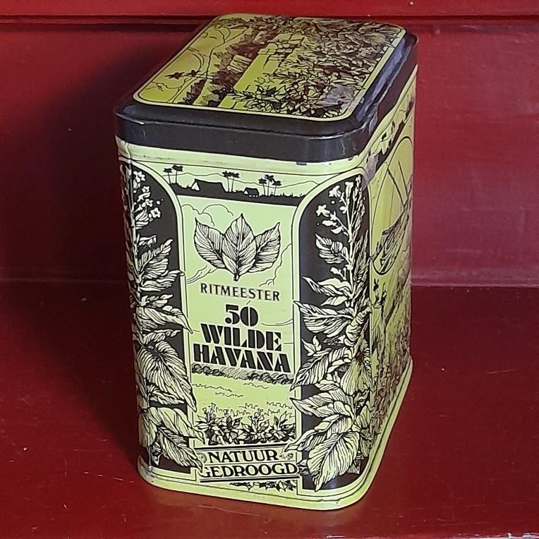 Blik Ritmeester 50 wilde Havana, Verzamelen, Ophalen of Verzenden, Gebruikt, Overige, Overige merken