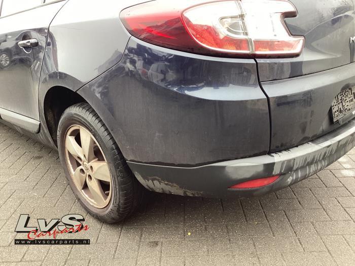 Achterbumper van een Renault Megane, Gebruikt, -, Renault, -