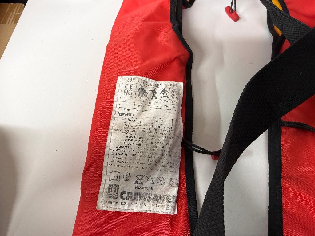 7 x reddingsvest, Ophalen of Verzenden, Gebruikt, Overige typen