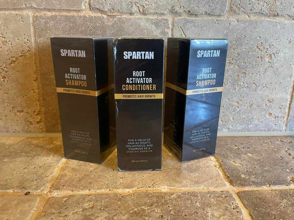 Spartan Root Activator Shampoo & Conditioner Set, Ophalen of Verzenden, Nieuw