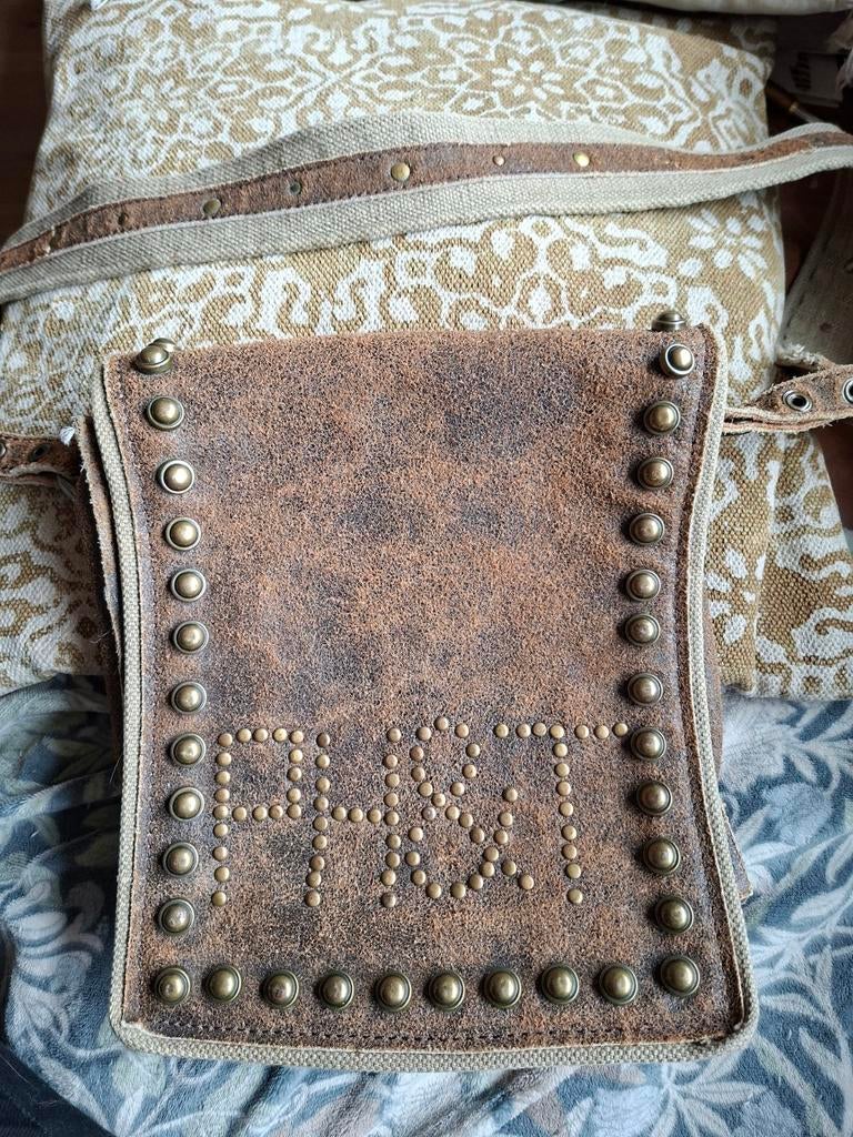Ph&t leren tas, Ophalen of Verzenden, Bruin