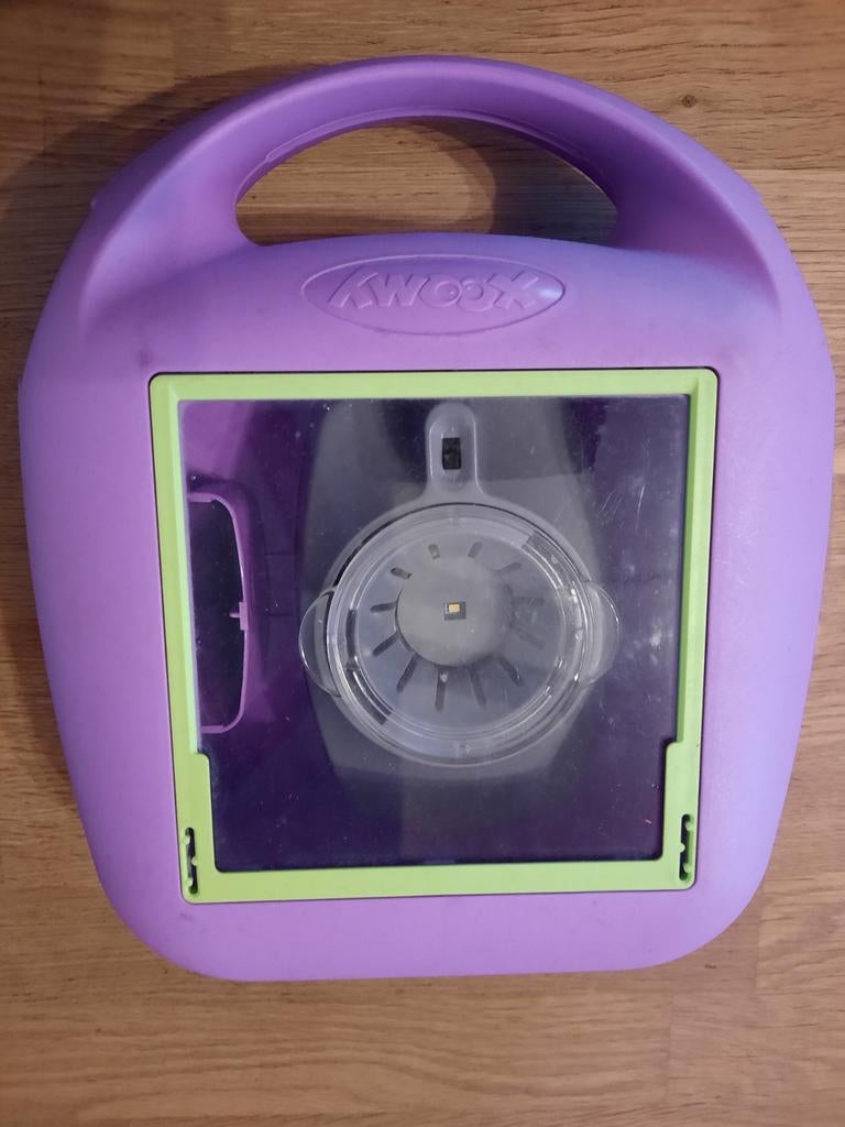 Xoomy tekenmachine paars met sjablonen o.a van paarden, Ophalen of Verzenden, Gebruikt, Overige typen