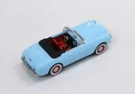 JSN Triple9 1:43 Volvo P1900 Sport Cabrio lichtblauw, -, Nieuw, Ophalen of Verzenden, Overige merken