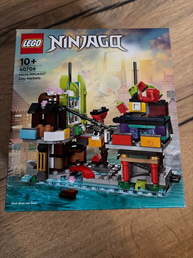 LEGO Ninjago 40706 Micro City Markets - Nieuw!, Ophalen of Verzenden, Nieuw, Complete set, Lego