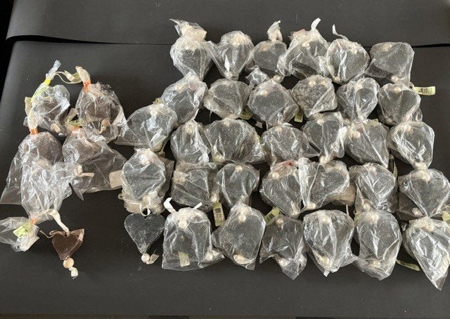 Zeepjes hartjes, 40 stuks samen, Ophalen of Verzenden, Nieuw, Overige typen