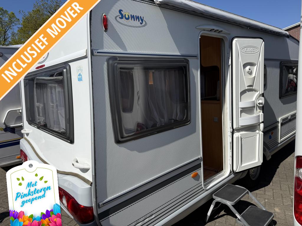 LMC MÜNSTERLAND 470 E APARTE BEDDEN ZITGROEP VOORTE, Standaardzit, Bedrijf, Schokbreker, 4 tot 5 meter