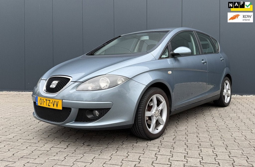 Seat Altea 1.6 Stylance Airco Cruise Trekhaak NAP nieuw APK, Stof, Gebruikt, 4 cilinders, Blauw