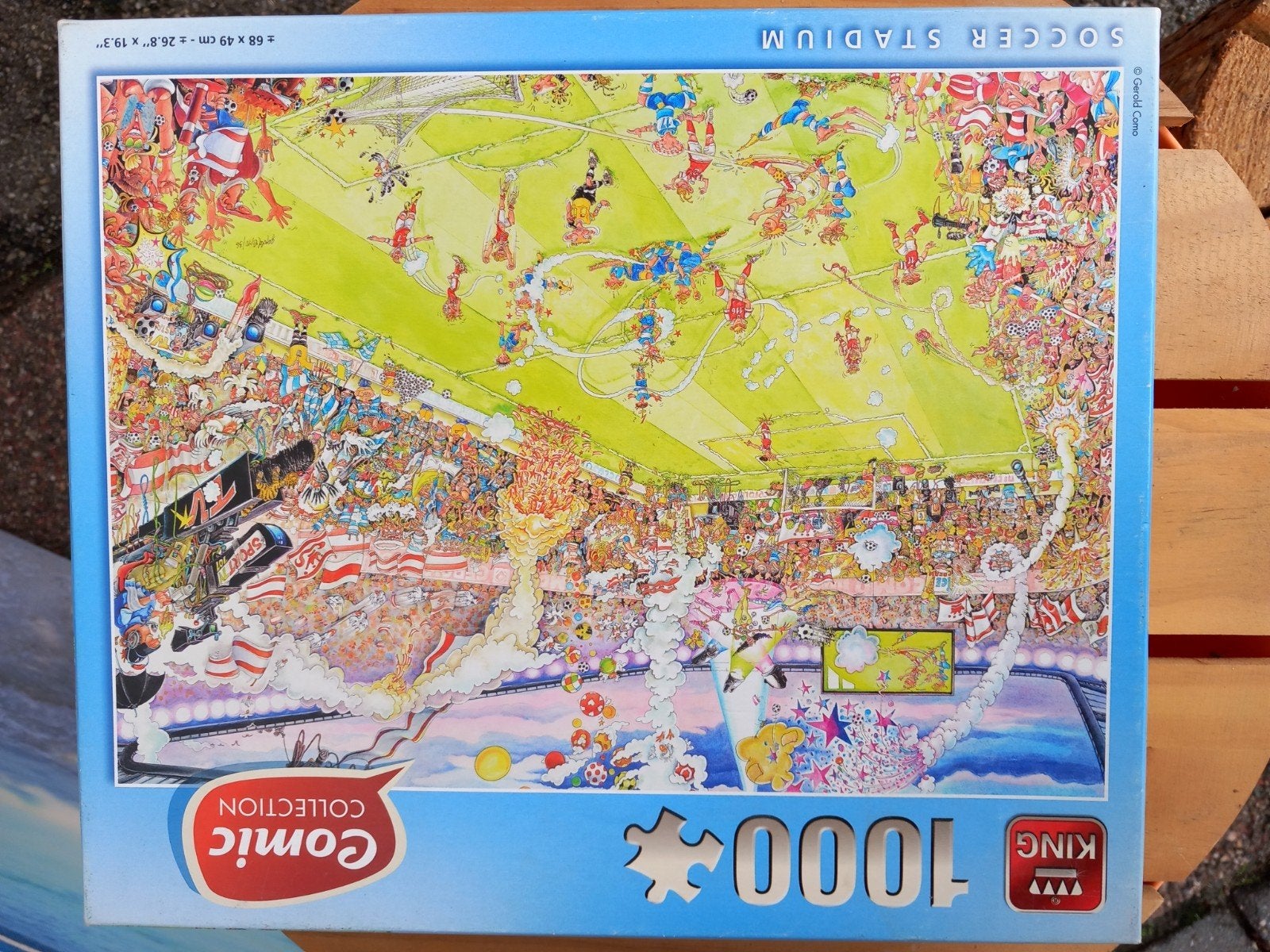 puzzel 1000 stukjes, Ophalen of Verzenden, 500 t/m 1500 stukjes, Zo goed als nieuw, Legpuzzel