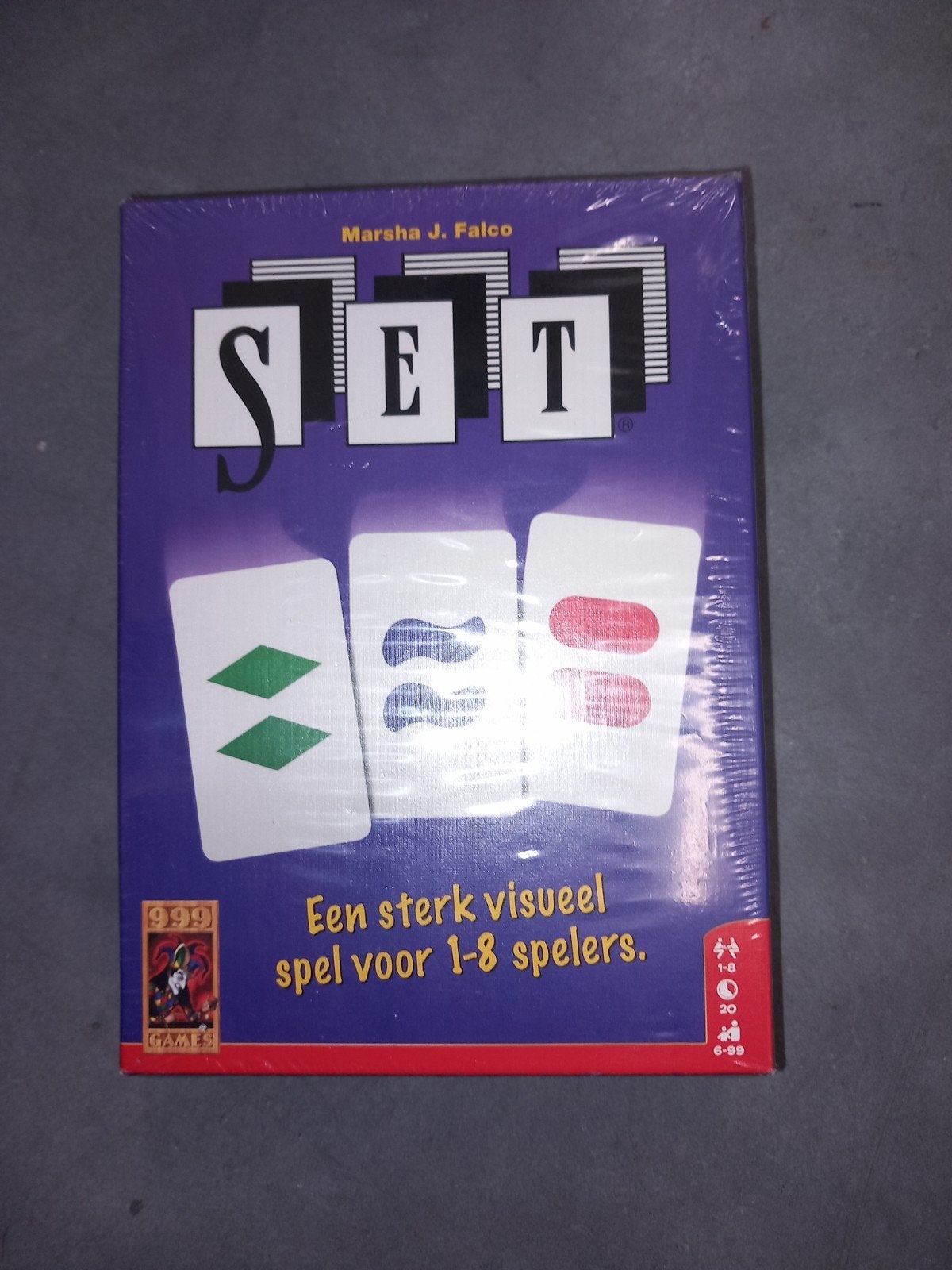 SET: Een sterk visueel spel voor 1-8 spelers (999 Games), Ophalen of Verzenden, ., ., .