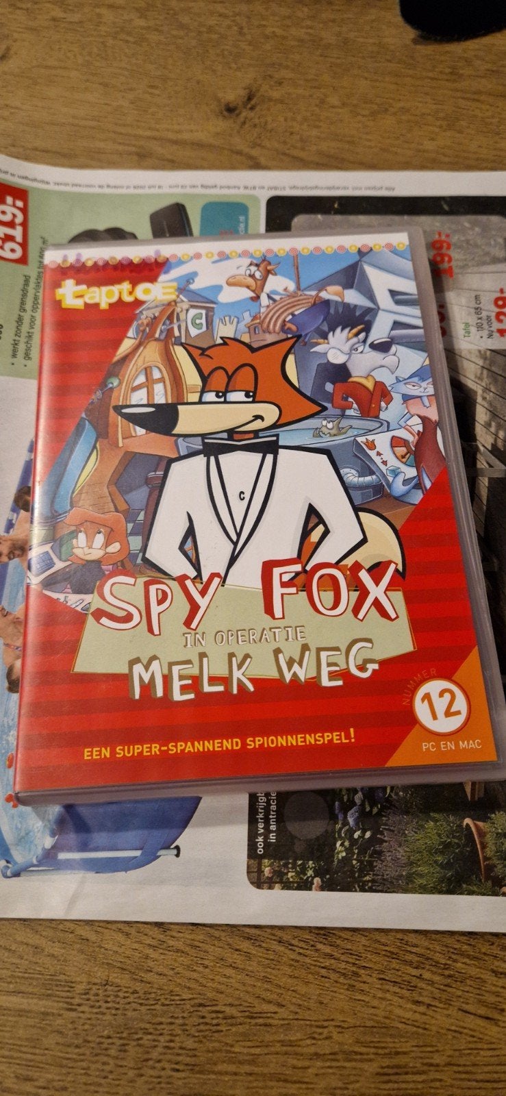 Spy Fox in Operatie Melkweg - PC en Mac Spionnenspel, Puzzel en Educatief, Gebruikt, 1 speler, Ophalen of Verzenden