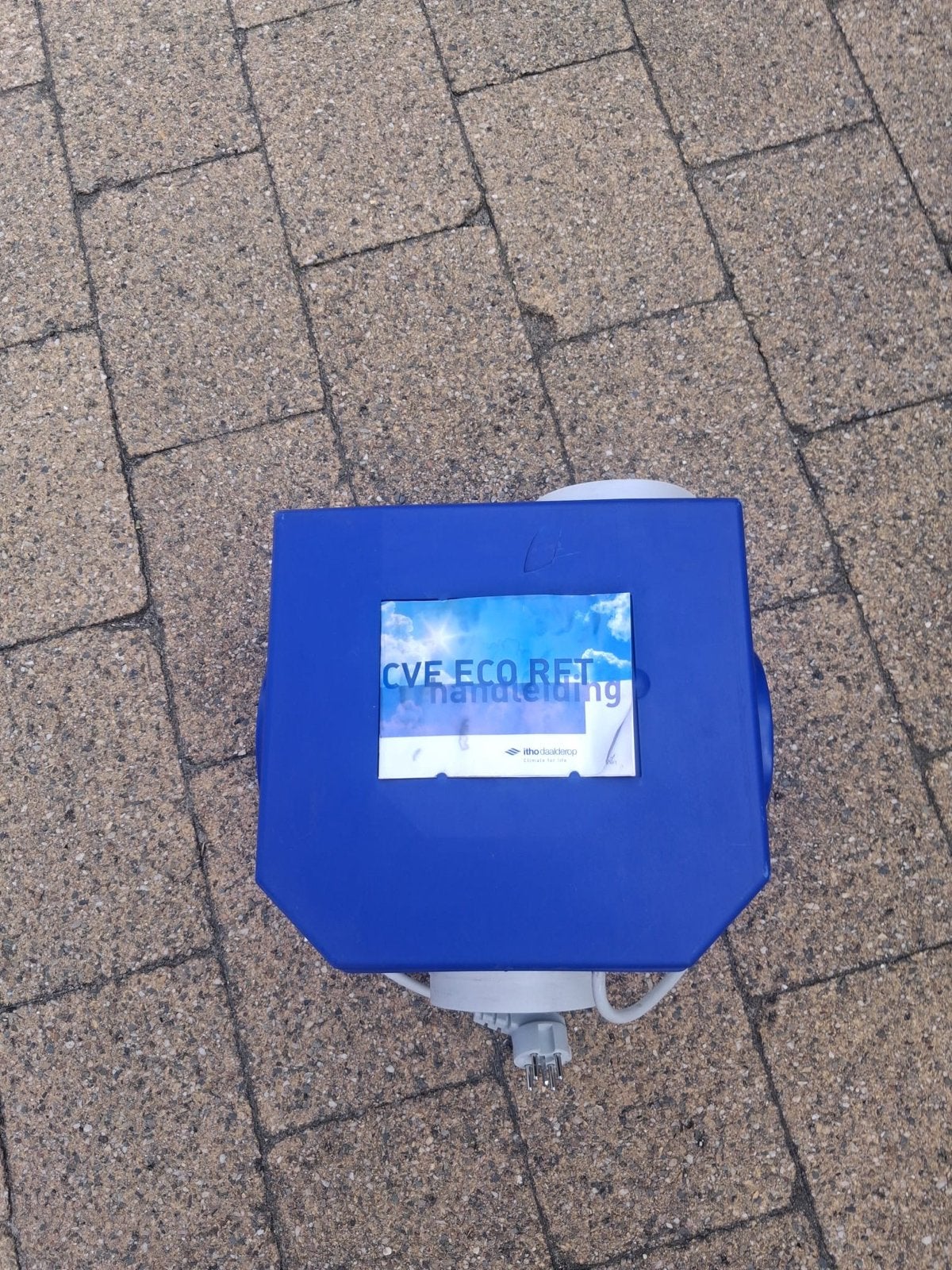 Itho Daalderop CVE ECO RFT Ventilator met 2 scheurtjes, Ophalen, Gebruikt, Ventilator