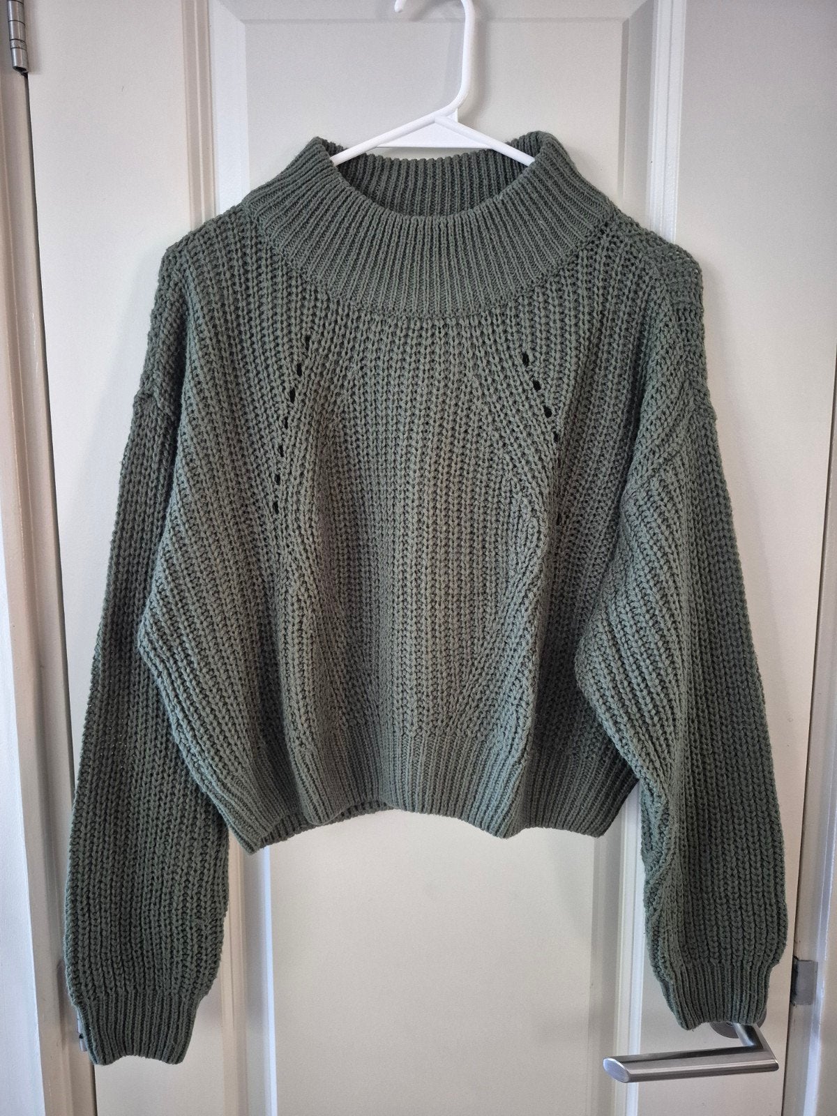 Kids 158 164 gehaakte trui groen khaki
Rookvrij huis
Wij was, Ophalen of Verzenden, Zo goed als nieuw, Meisje
