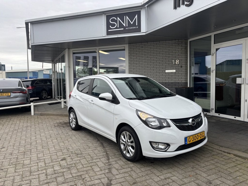 Opel KARL 1.0 Innovation |stuurverw|stoelverw|cruise, Auto's, Opel, 839 kg, Euro 6, Wit, Origineel Nederlands