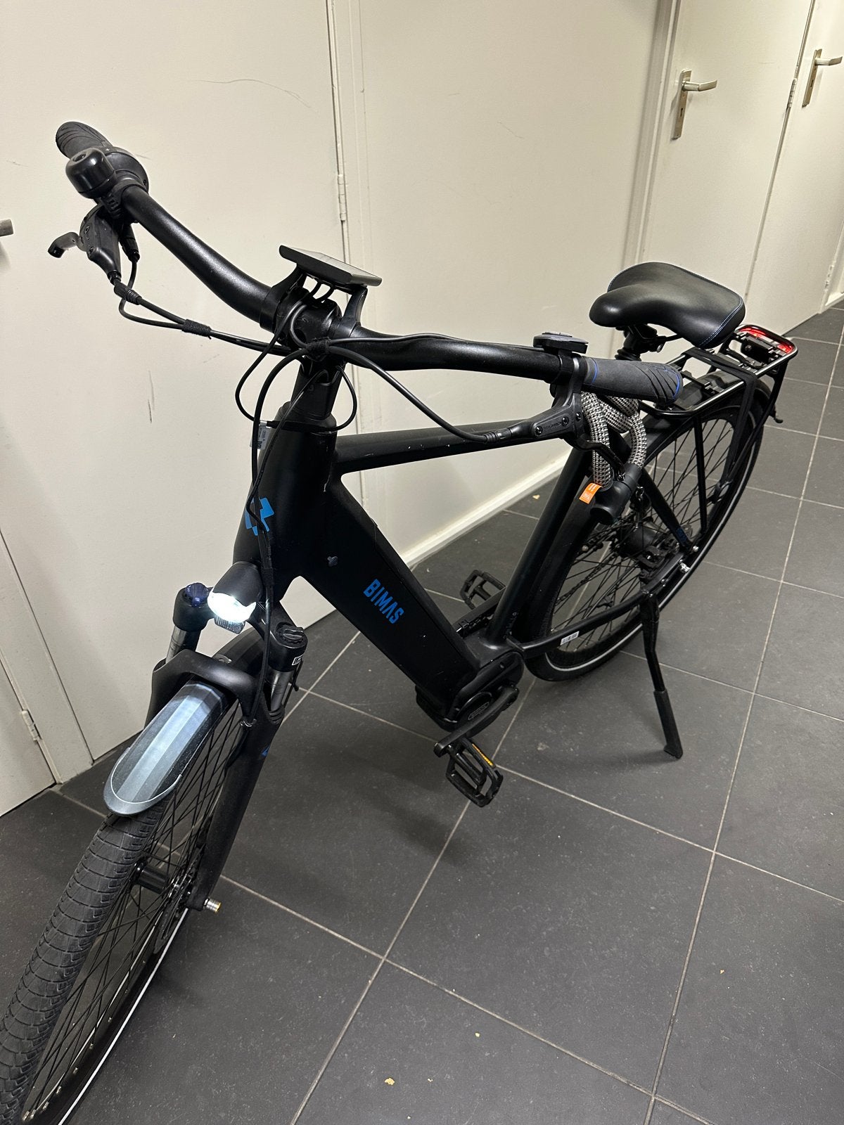 Bimas E-Tour 5.5 M420 Elektrische Herenfiets, Fietsen en Brommers, Zo goed als nieuw, 50 km per accu of meer, 55 tot 59 cm, Ophalen