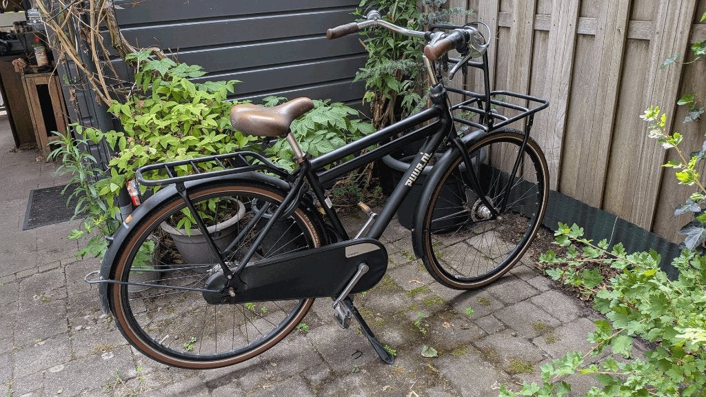 Herenfiets Cortina Puur-NL 28", Terugtraprem, Gebruikt, Versnellingen, 53 tot 57 cm