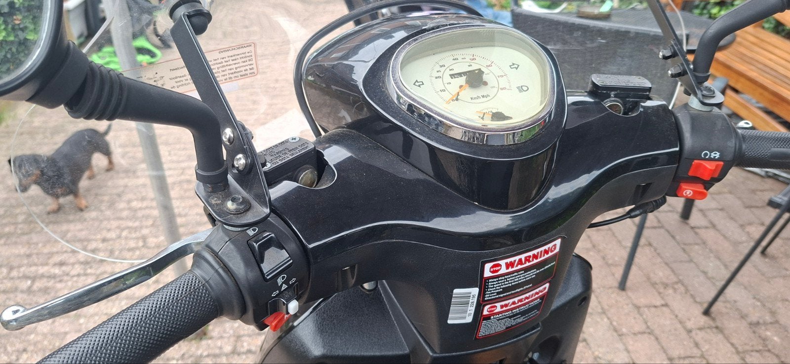 Bellagio Scooter Zwart - Zo goed als nieuw, Ophalen, Zo goed als nieuw, Overige typen, Overige merken