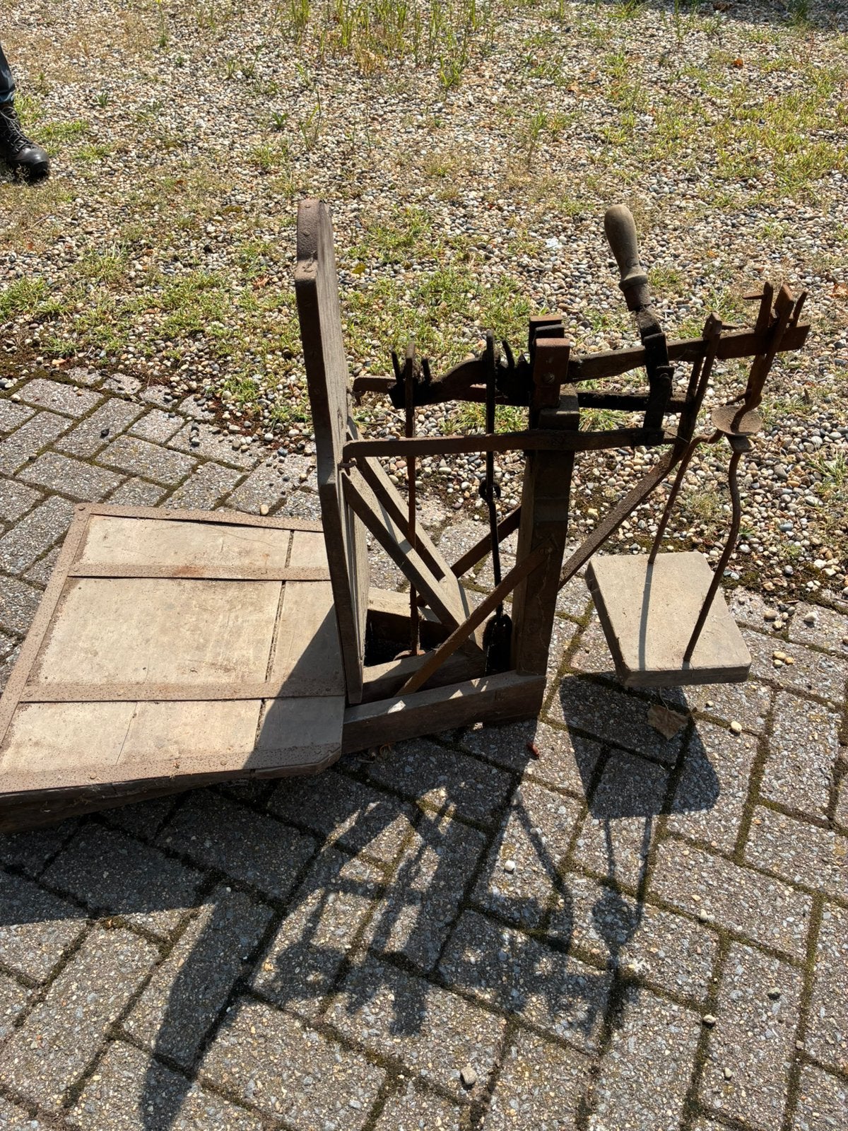 Te koop antieke weegschaal, Antiek en Kunst, Ophalen