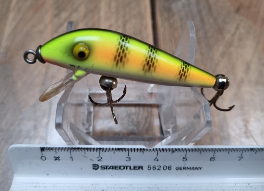 Heddon Tiger TG 1010 uit 1967 Antiek Kunstaas, Watersport en Boten, Hengelsport | Roofvissen, Zo goed als nieuw, Overige typen