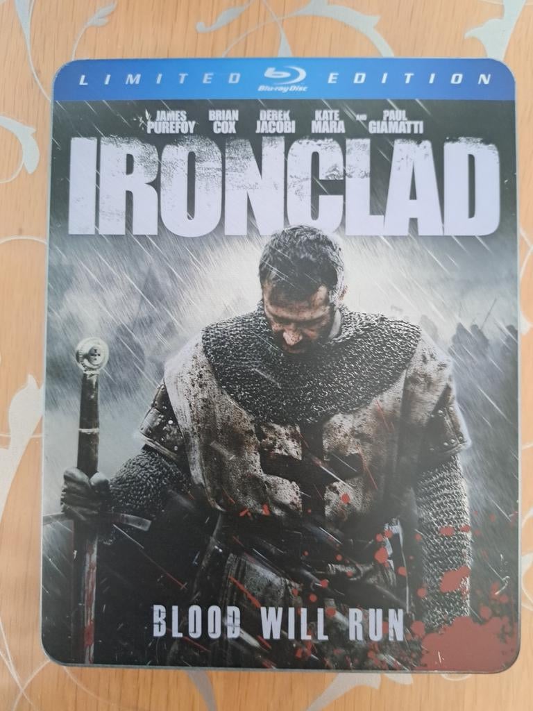 Ironclad steel book lim edition blue ray, Ophalen of Verzenden, Zo goed als nieuw, Actie