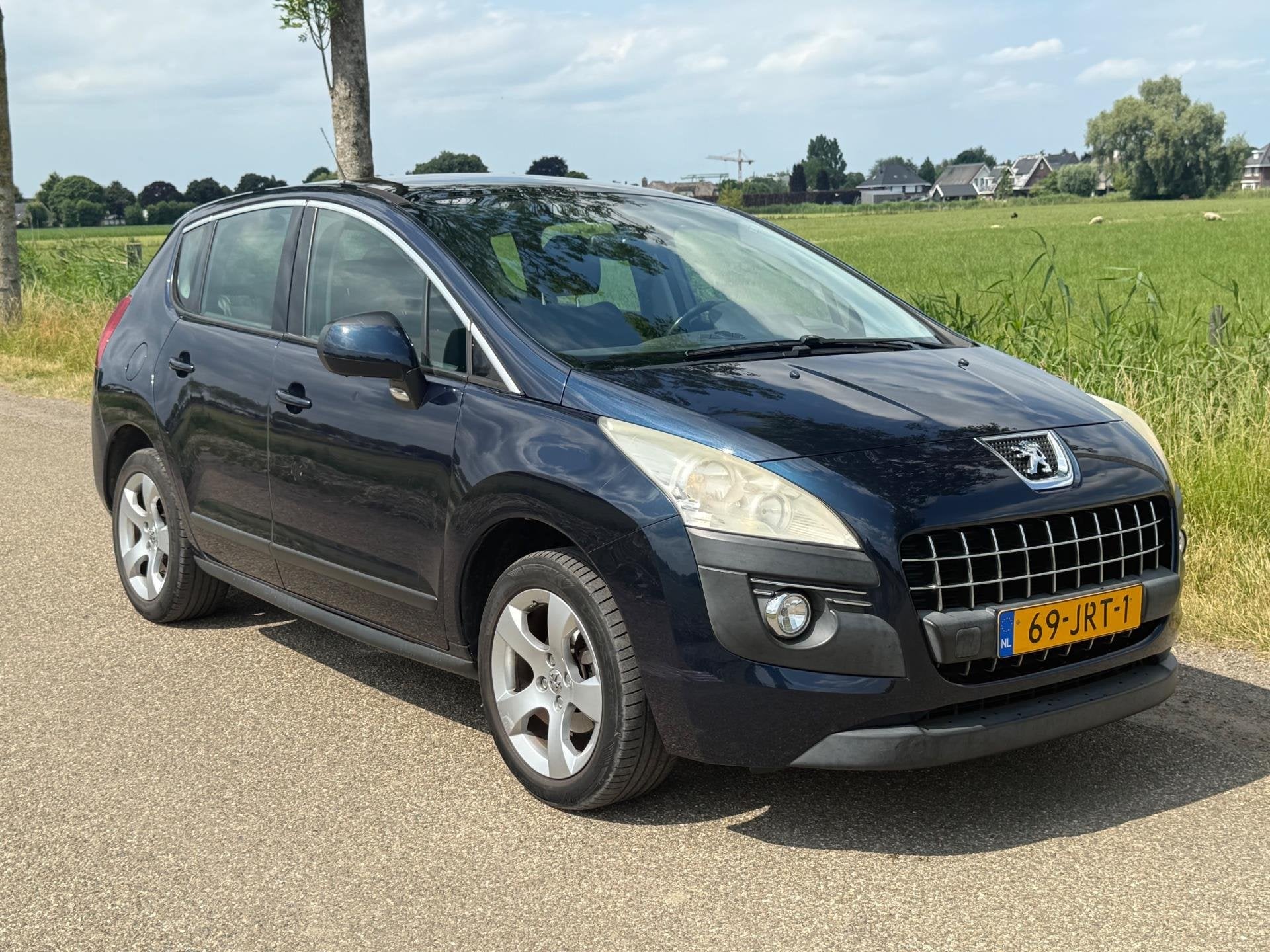 Peugeot 3008 1.6 VTi Première APK 07-2026 Airco NAP Panodak, Voorwielaandrijving, Stof, Gebruikt, Zwart