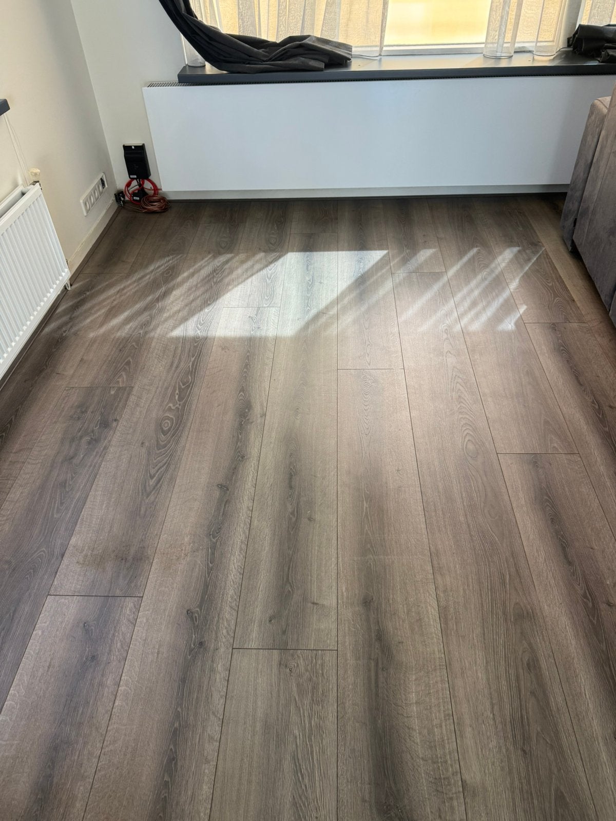 Hoogwaardige laminaat vloer 40 m2, Ophalen, 50 tot 150 cm, Zo goed als nieuw, 10 m² of meer