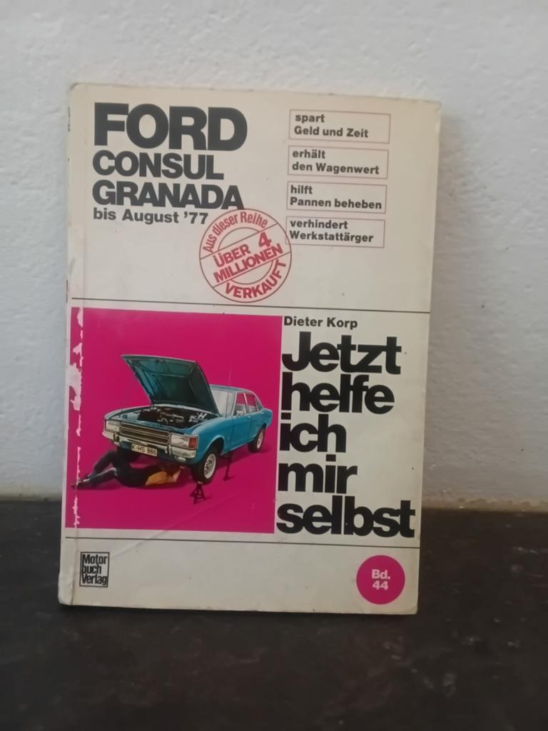Ford Consul Granada tot Aug. 1977 Auto Rep./onderh. handboek, Ophalen of Verzenden