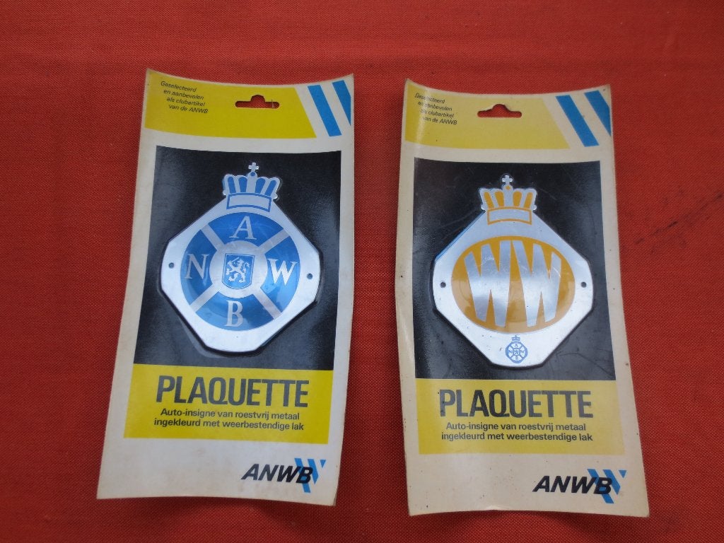 Nieuw ANWB  + WW embleem in originele verpakkingen, Ophalen of Verzenden, Nieuw, Overige typen