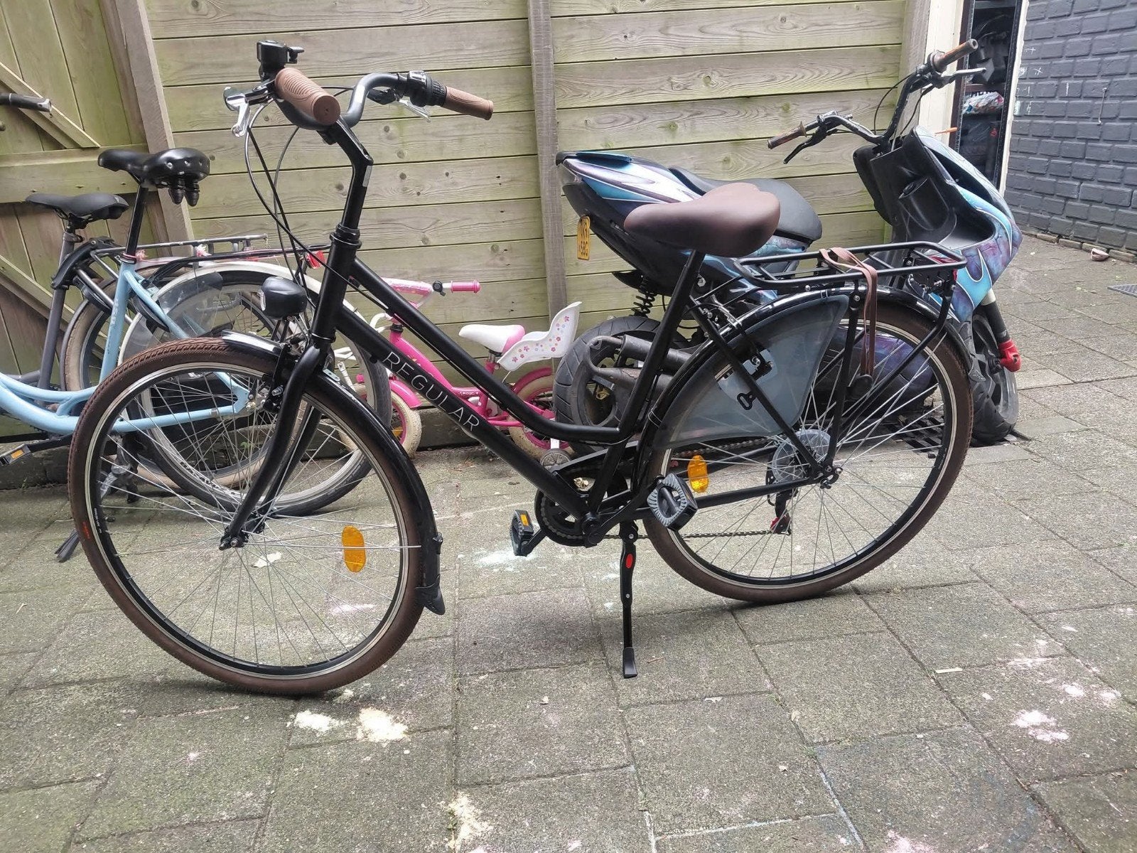 Zo goed als nieuwe fiets, 4,5 maand oud, 53 tot 56 cm, Velgrem, Versnellingen, Zo goed als nieuw