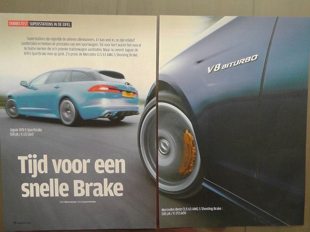 Jaguar XFR-S Sedan / Sportbrake X260 ? 12x autotest lezen, Ophalen, Gelezen, Overige merken