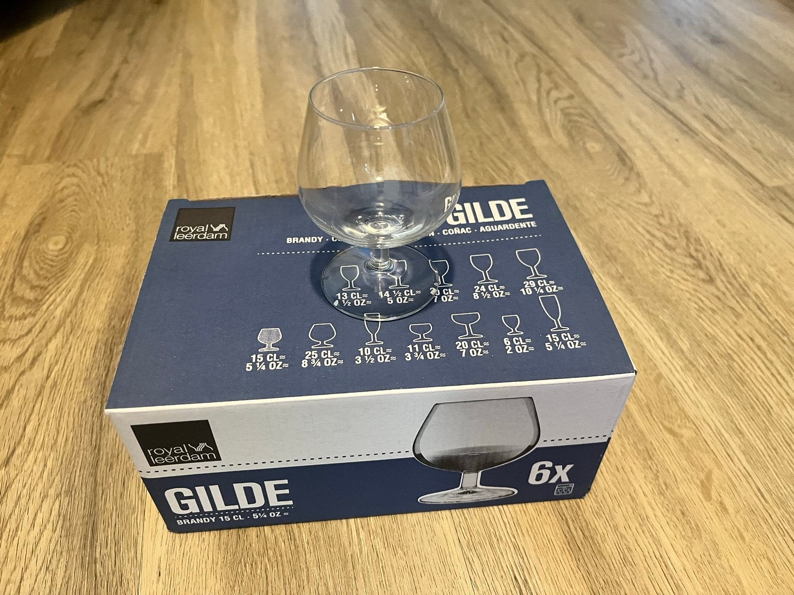 Brandy Glazen / cognac/Kleine Bier Glazen / Whisky Glazen, Ophalen of Verzenden, Nieuw, Overige typen