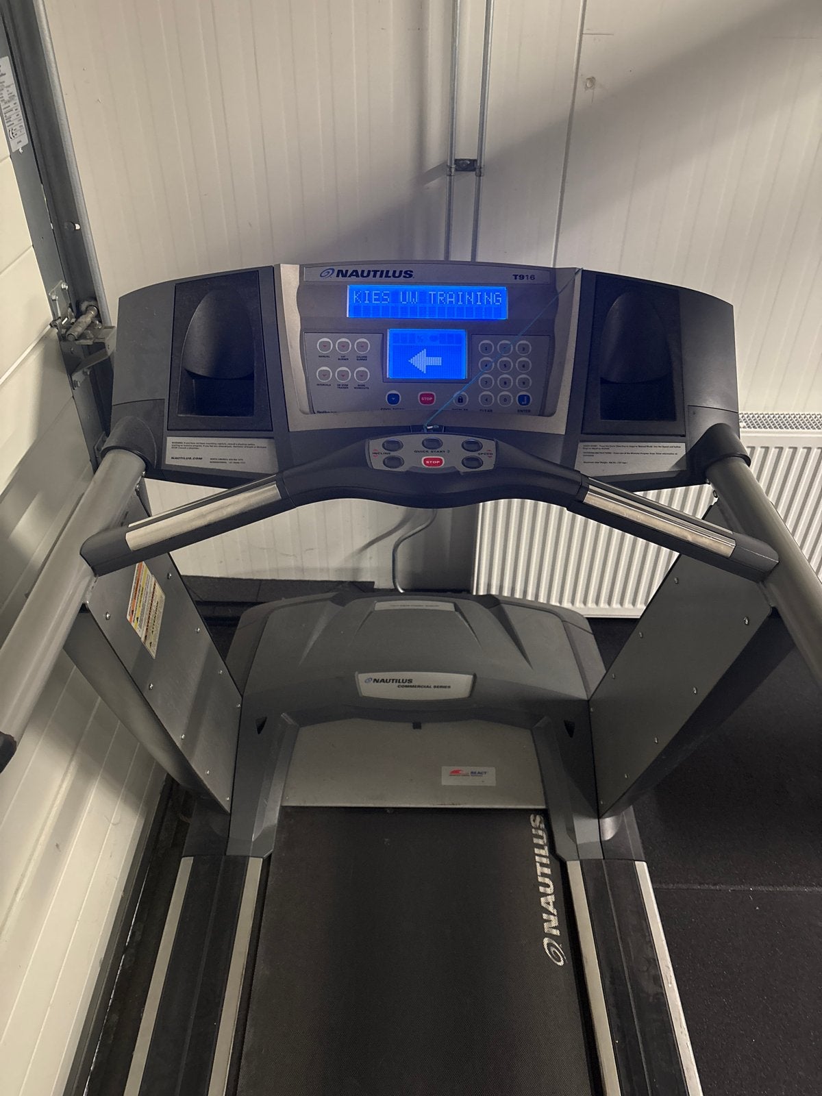 Nautilus T916 Loopband - Professionele Kwaliteit, Ophalen, Gebruikt, Metaal, Loopband