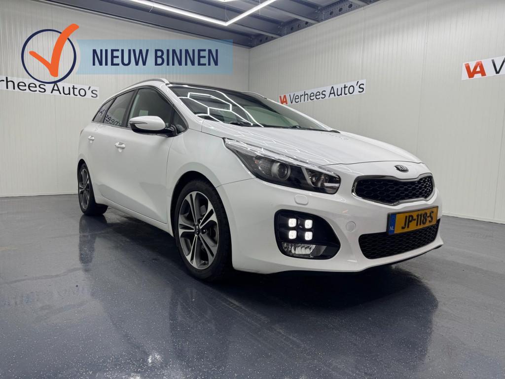 Kia cee'd 1.0 T-GDi GT-Line (bj 2016), Auto's, Kia, 12 maanden, Gebruikt, Euro 6, Wit