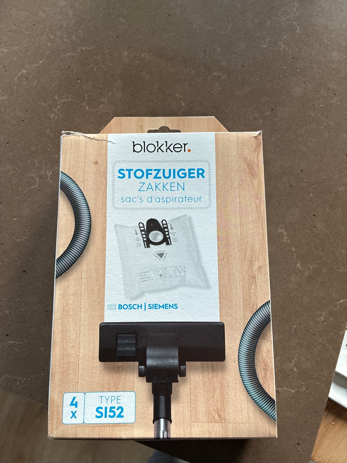 Blokker stofzuigerzakken voor Bosch/Siemens (3 stuks), Witgoed en Apparatuur, Ophalen of Verzenden, Nieuw, Stofzak