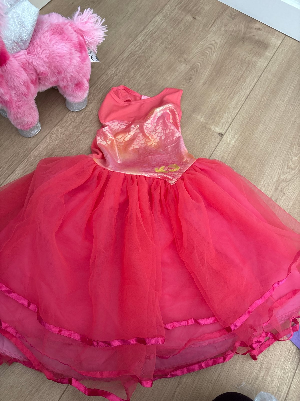 Roze zeemeerminjurk voor meisjes k3, Kinderen en Baby's, Carnavalskleding en Verkleedspullen, Ophalen of Verzenden, Zo goed als nieuw