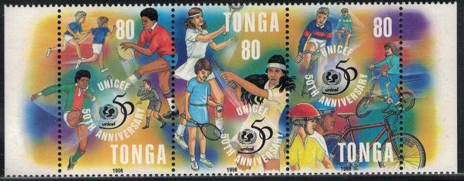 W231 Tonga 1435/37 postfris Sport, Ophalen of Verzenden, Postfris, Sport