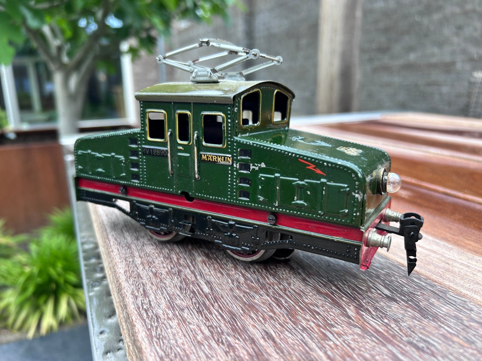Marklin locomotief spoor 0, Hobby en Vrije tijd, Modeltreinen | H0, Ophalen, Wisselstroom, Locomotief, Zo goed als nieuw