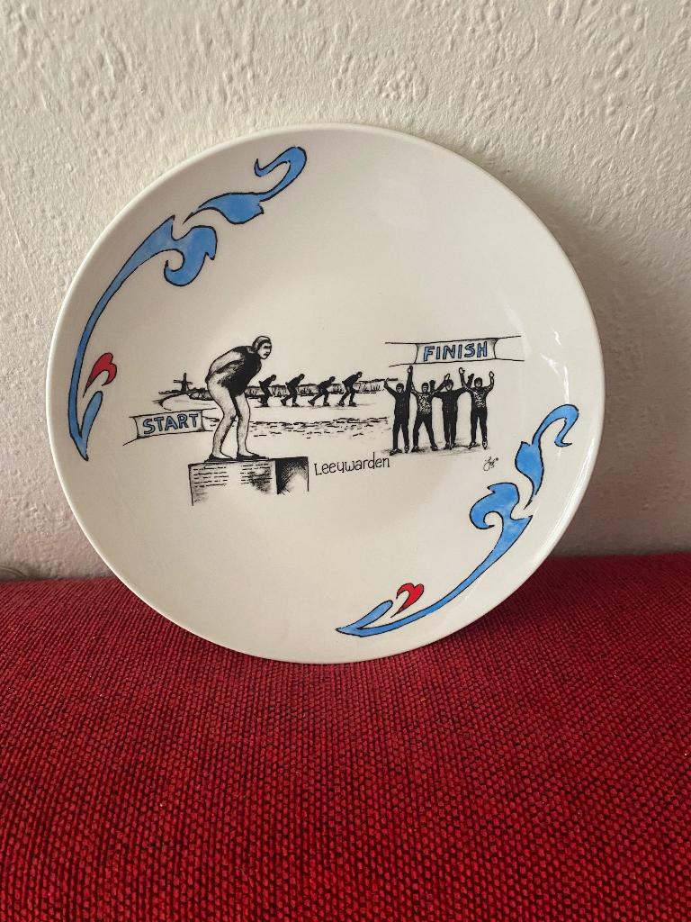 Bord Elfstedentocht, Antiek en Kunst, Ophalen of Verzenden