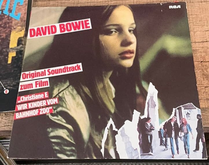 David Bowie, Soundtrack Christiane F., lp, vinyl, Cd's en Dvd's, Ophalen of Verzenden, Gebruikt, 12 inch