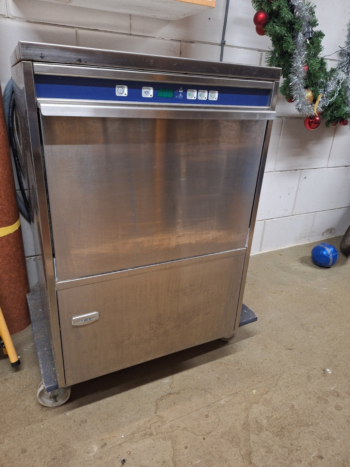 Professionele Electrolux WT38 vaatwasser 400V, Witgoed en Apparatuur, Vaatwasmachines, Ophalen, Gebruikt, Vrijstaand, 85 tot 90 cm