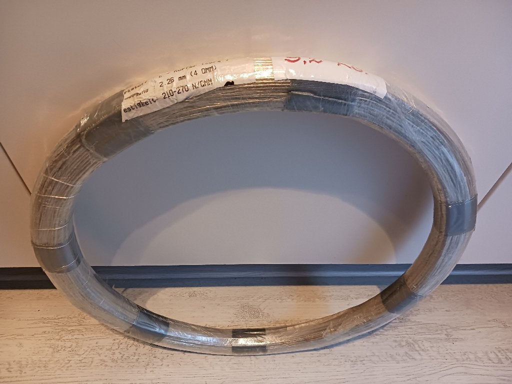 VERTIND KOPERDRAAD 4 mm2 (9,2 kg. ) Lengte: +/_ 257 meter, Ophalen, Nieuw, Overige typen