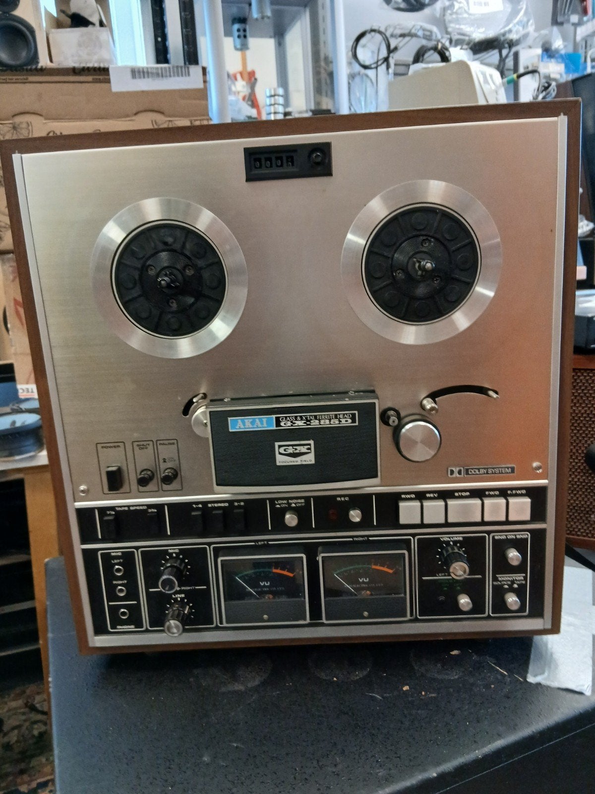AKAI GX-285D geheel nageken, Ophalen, Bandrecorder
