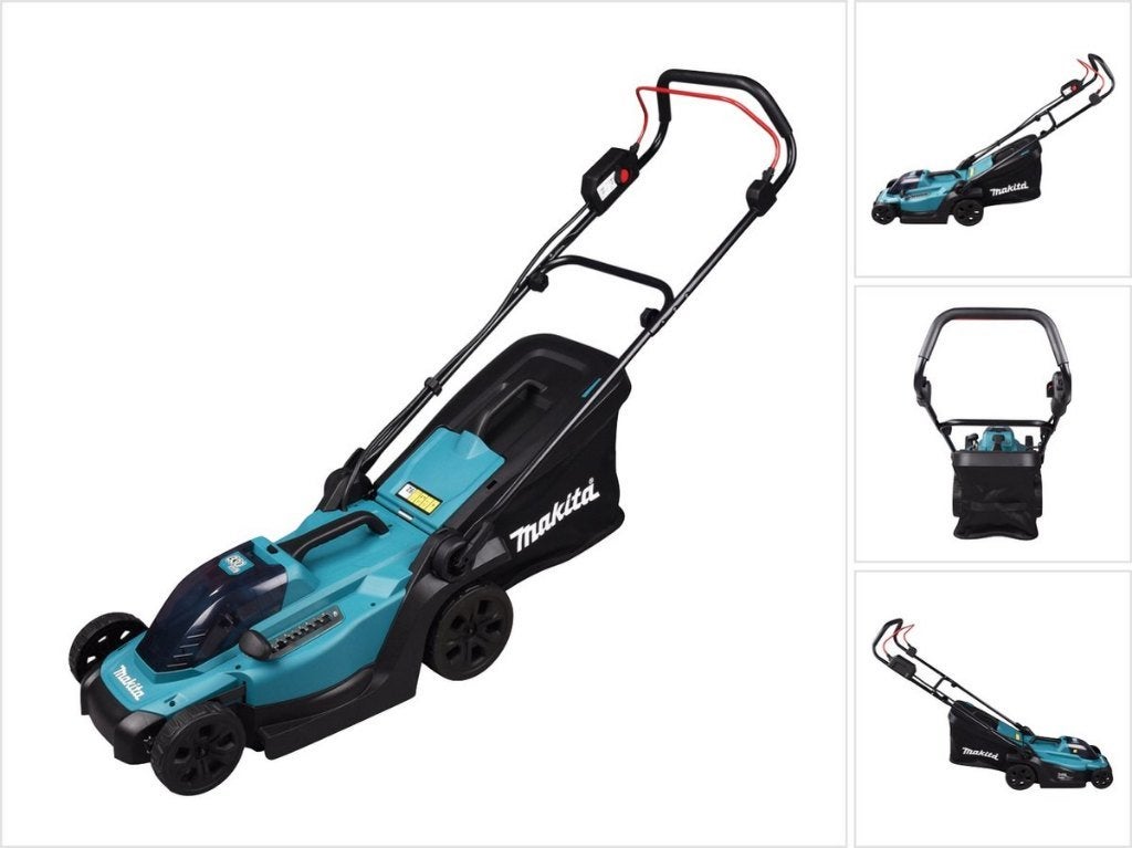 Aktie-Nw - Accu Grasmaaier - Makita - DLM330Z - 33cm - 18V, Cirkelmaaier, Opvangzak, Nieuw, Ophalen of Verzenden
