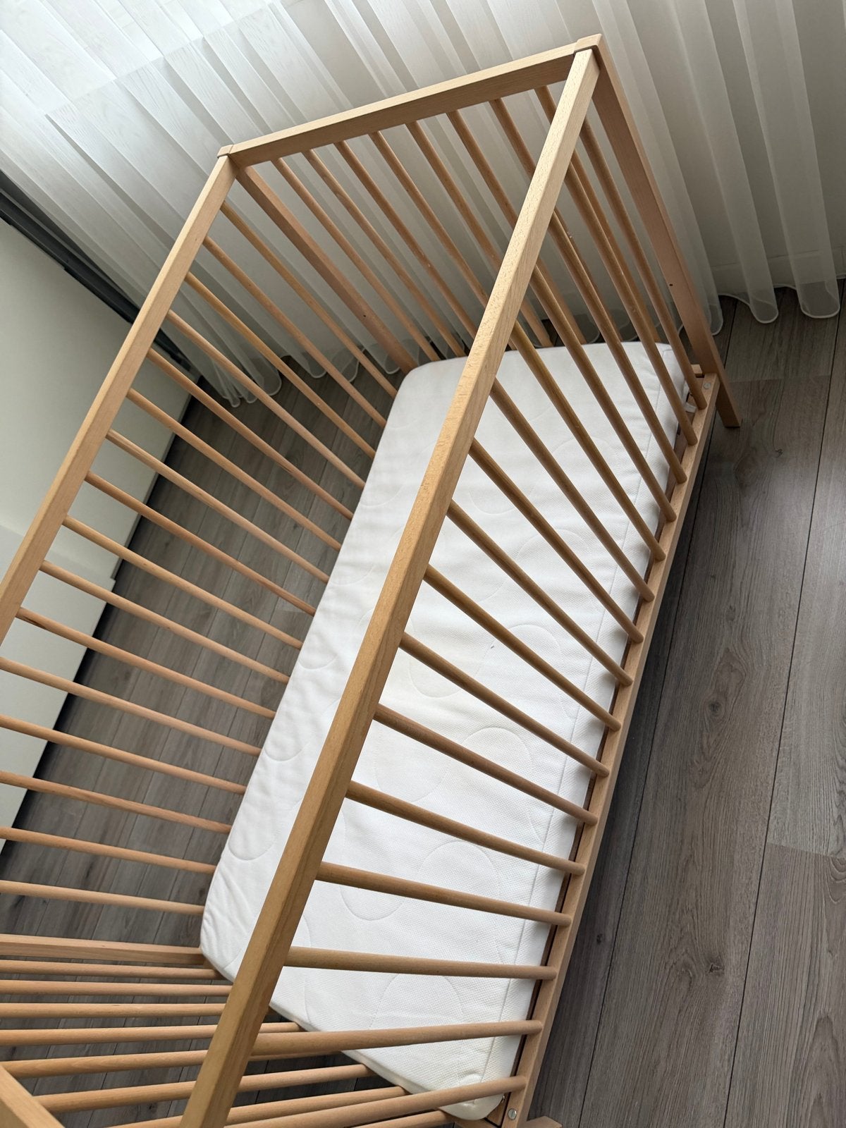 IKEA Sniglar ledikant met Krummelur foammatras, Ophalen of Verzenden, Gebruikt, Ledikant