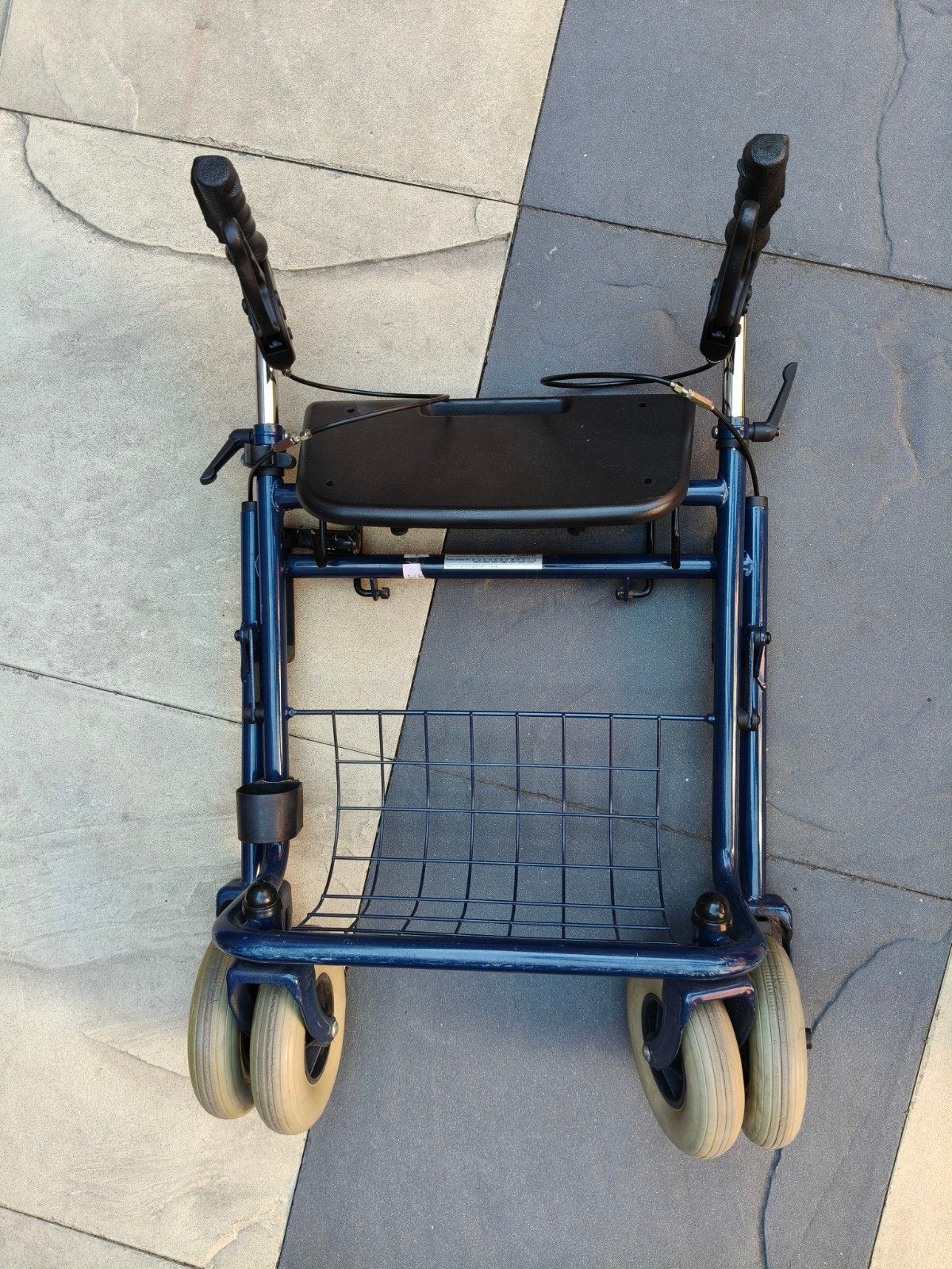 Stevige Rollator, Ophalen of Verzenden, Opvouwbaar, Gebruikt