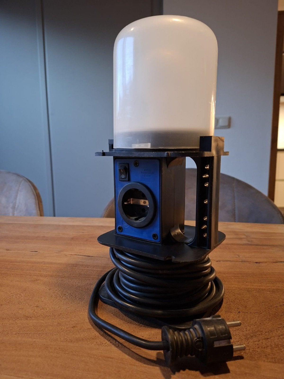 Brennenstuhl Combi Cable Reel-Kabelloop Lamp - 10m, Overige merken, Gebruikt, Kunststof, Zwart