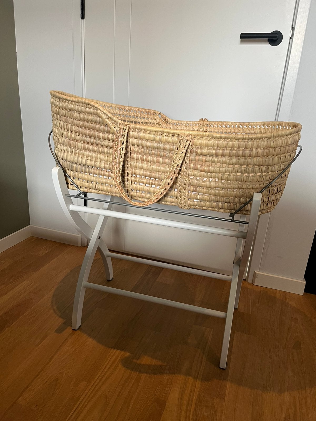Mozes mandje met standaard, Kinderen en Baby's, Babywiegjes en Ledikanten, Ophalen, Gebruikt, Wieg