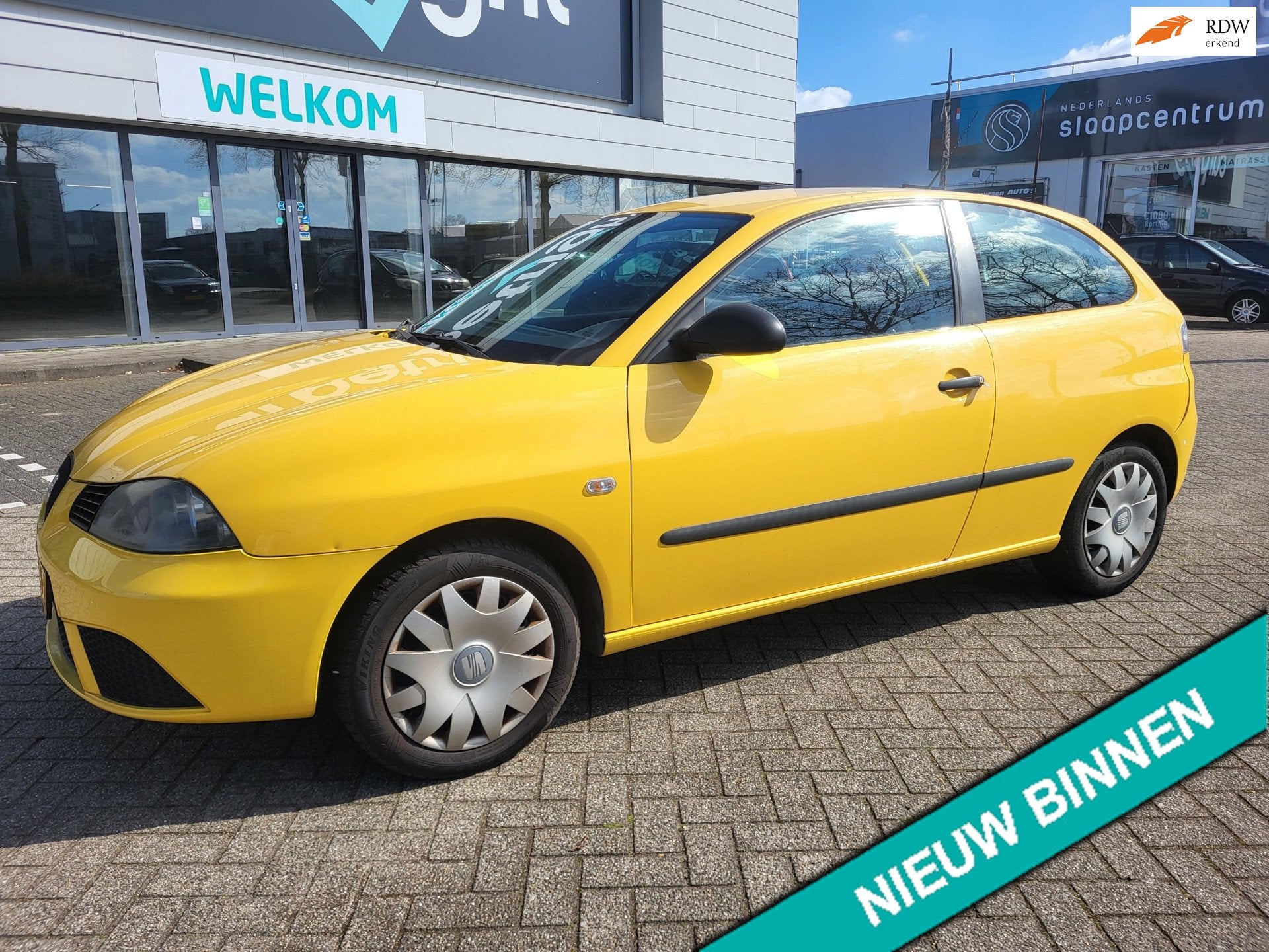 Seat Ibiza 1.2-12V Selection nwe apk KM ONLOGISCH !, Auto's, Voorwielaandrijving, Zwart, 60 pk, 1198 cc