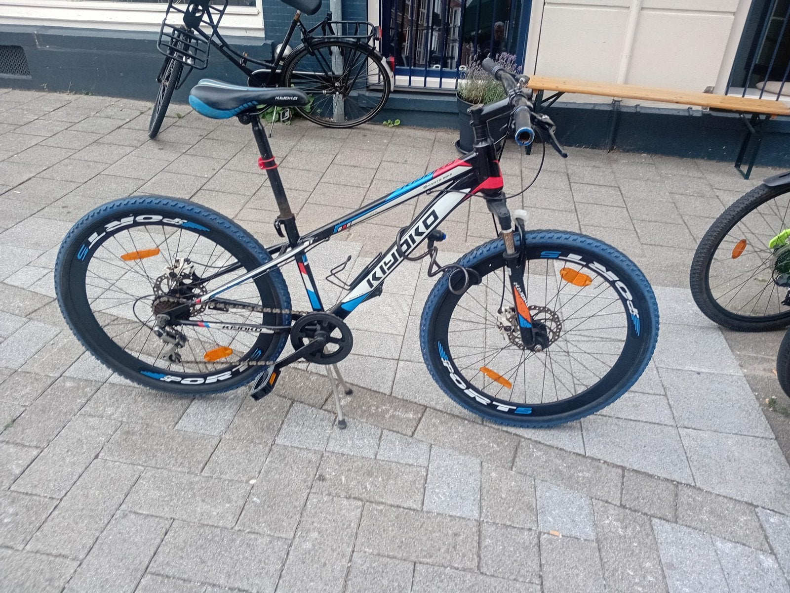 stoere kiyoko sports 200 mountainbike / jongensfiets, Fietsen en Brommers, Minder dan 45 cm, Ophalen, Zo goed als nieuw, Overige merken